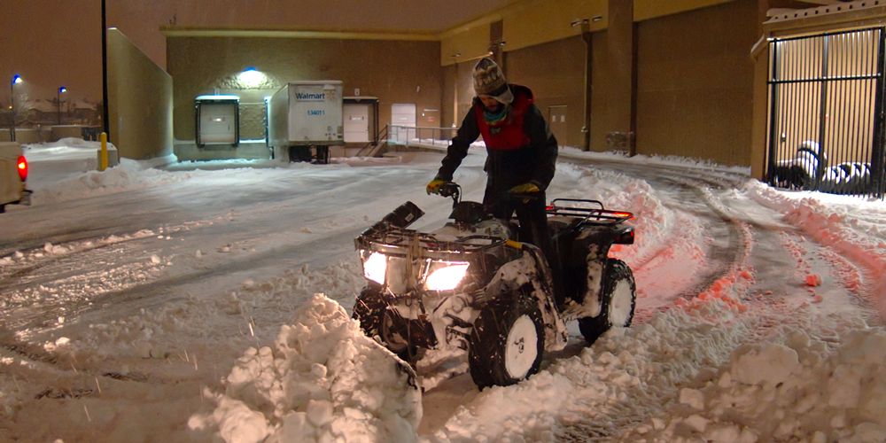 Commercial Large-Scale Snow Plowing & Removal