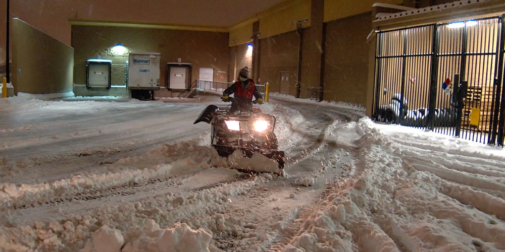 Commercial Large-Scale Snow Plowing & Removal