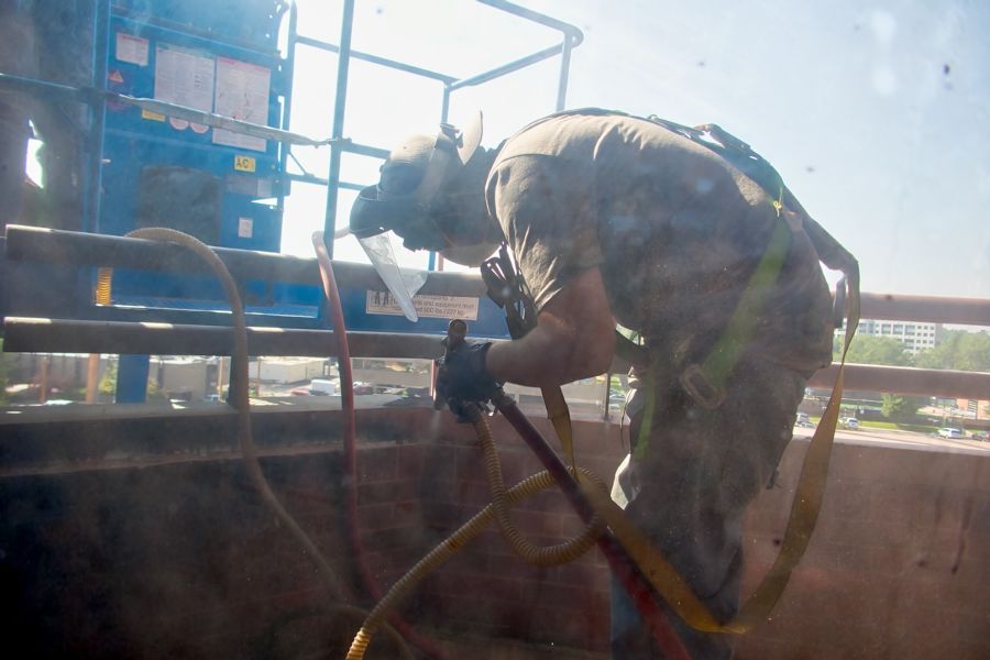 Soda Blasting Remediation of Smoke Damage