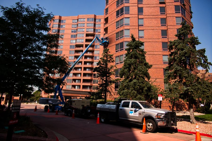 Soda Blasting Remediation of Smoke Damage