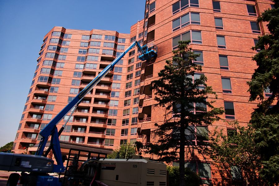 Soda Blasting Remediation of Smoke Damage