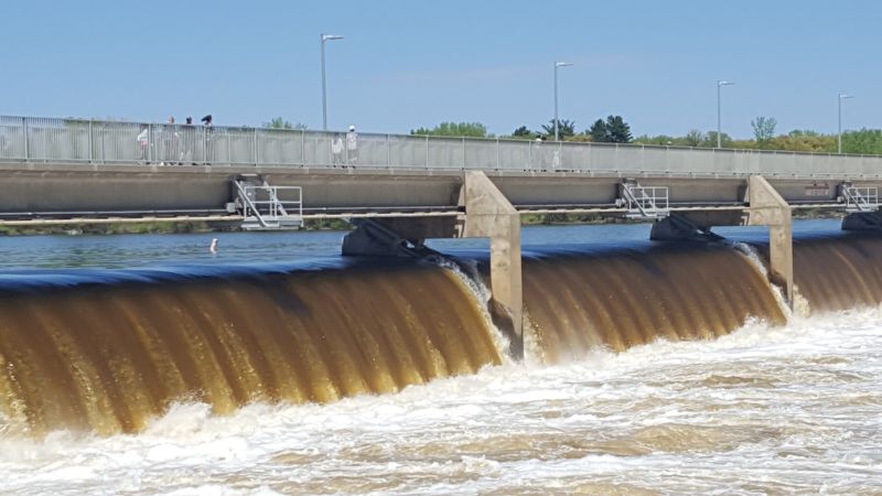 Coon Rapids Dam - Platforms