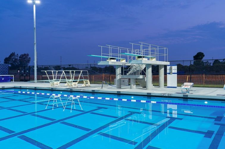 Los Alamitos High School Aquatic Center by in Los Alamitos, CA ProView