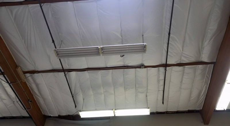 T-foil and ceiling insulation install to R-49 Photo 3