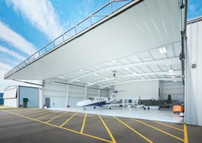 Private Airplane Hanger