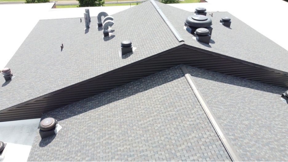 New Lexington High School Shingle Replacement