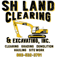 Logo of SH Land Clearing & Excavating