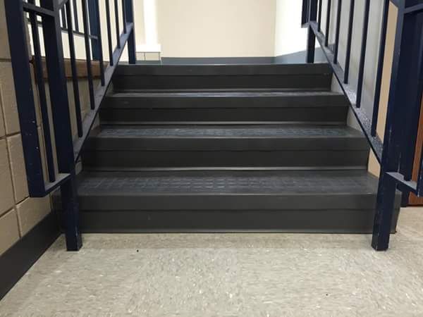 Commercial stair treads