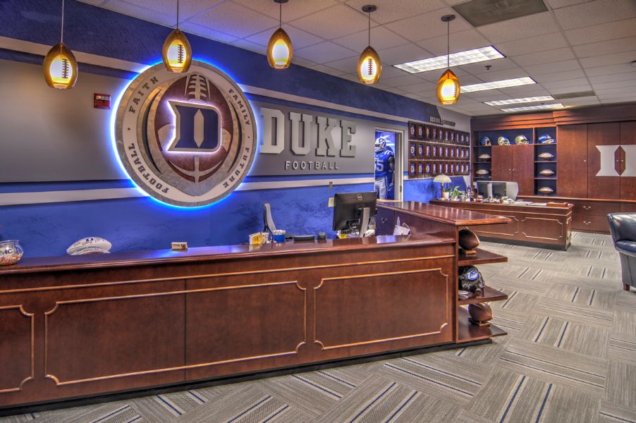 Yoh Football Center Reception Area