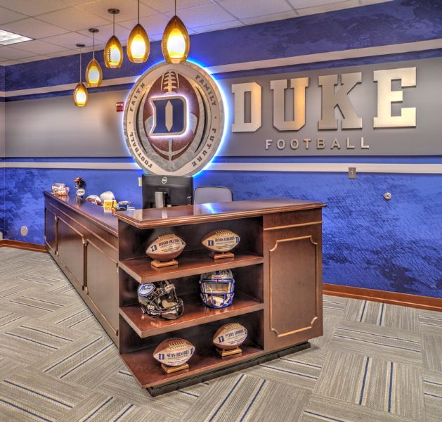 Yoh Football Center Reception Area