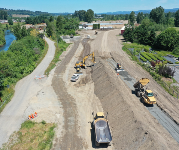 Lower Russell Levee Setback
