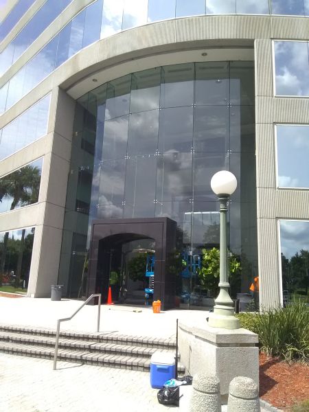 Front Entrance Curtain Wall