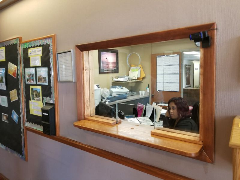 Secretary Slider Window