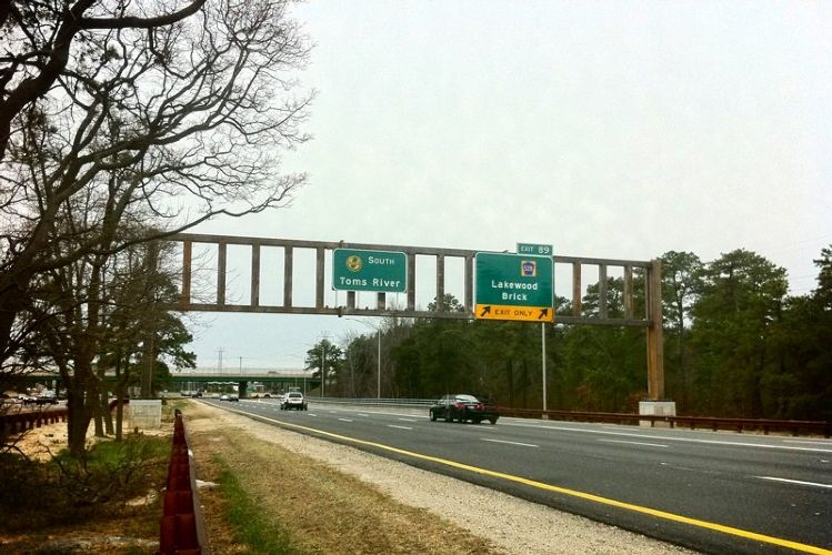 Garden State Parkway Route 88/89 Interchange