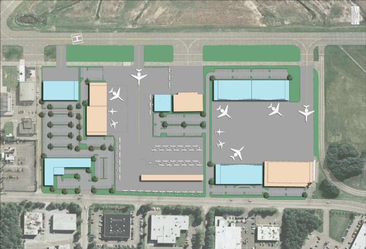 ISP-Long Island MacArthur Airport Executive Hangar Complex by Holland ...