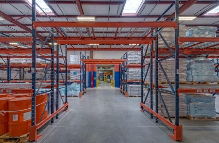 International Paint Warehouse by Sterling Structures in , TX ProView