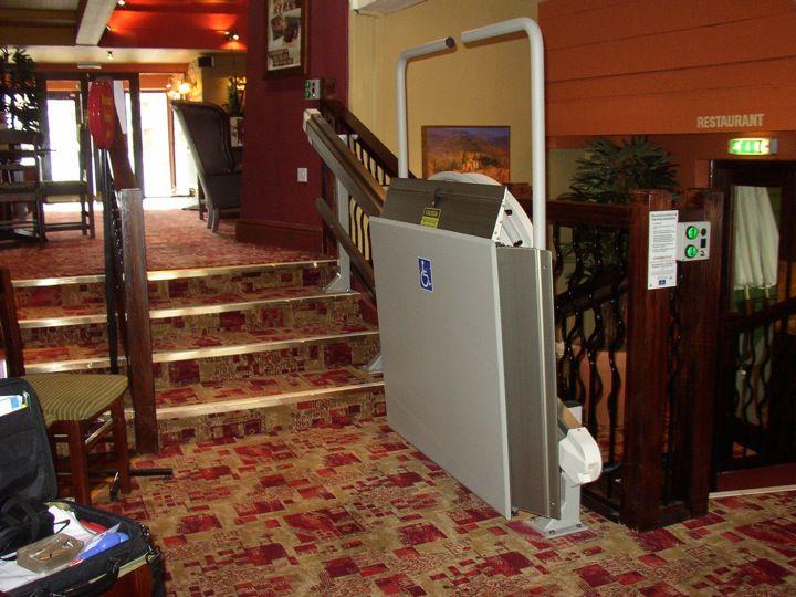 Straight Inclined Platform Wheelchair Lifts