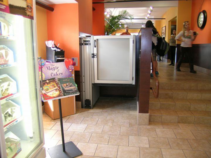 Unenclosed Vertical Platform Wheelchair Lifts