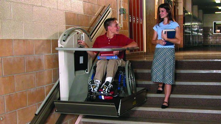 Straight Inclined Platform Wheelchair Lifts