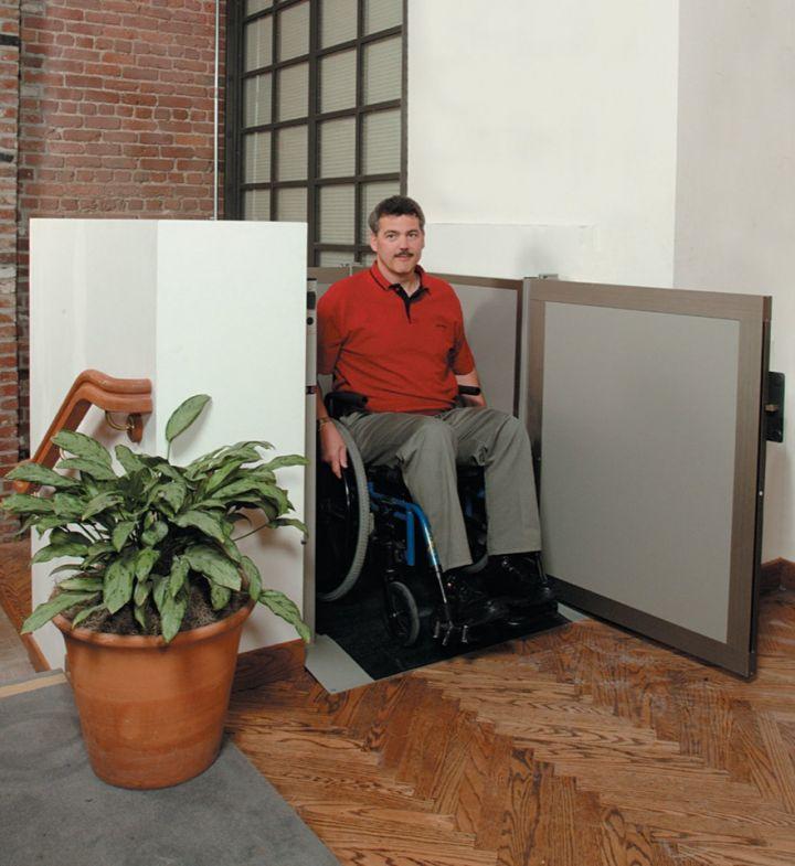 Unenclosed Vertical Platform Wheelchair Lifts