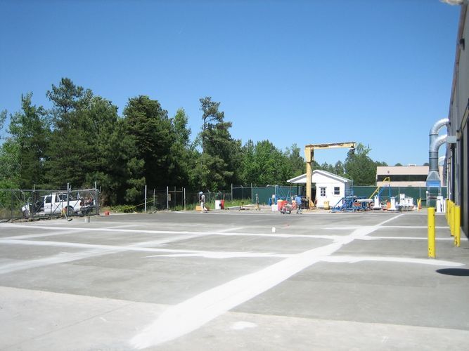 Altec Industries, Creedmoor - Concrete Slab