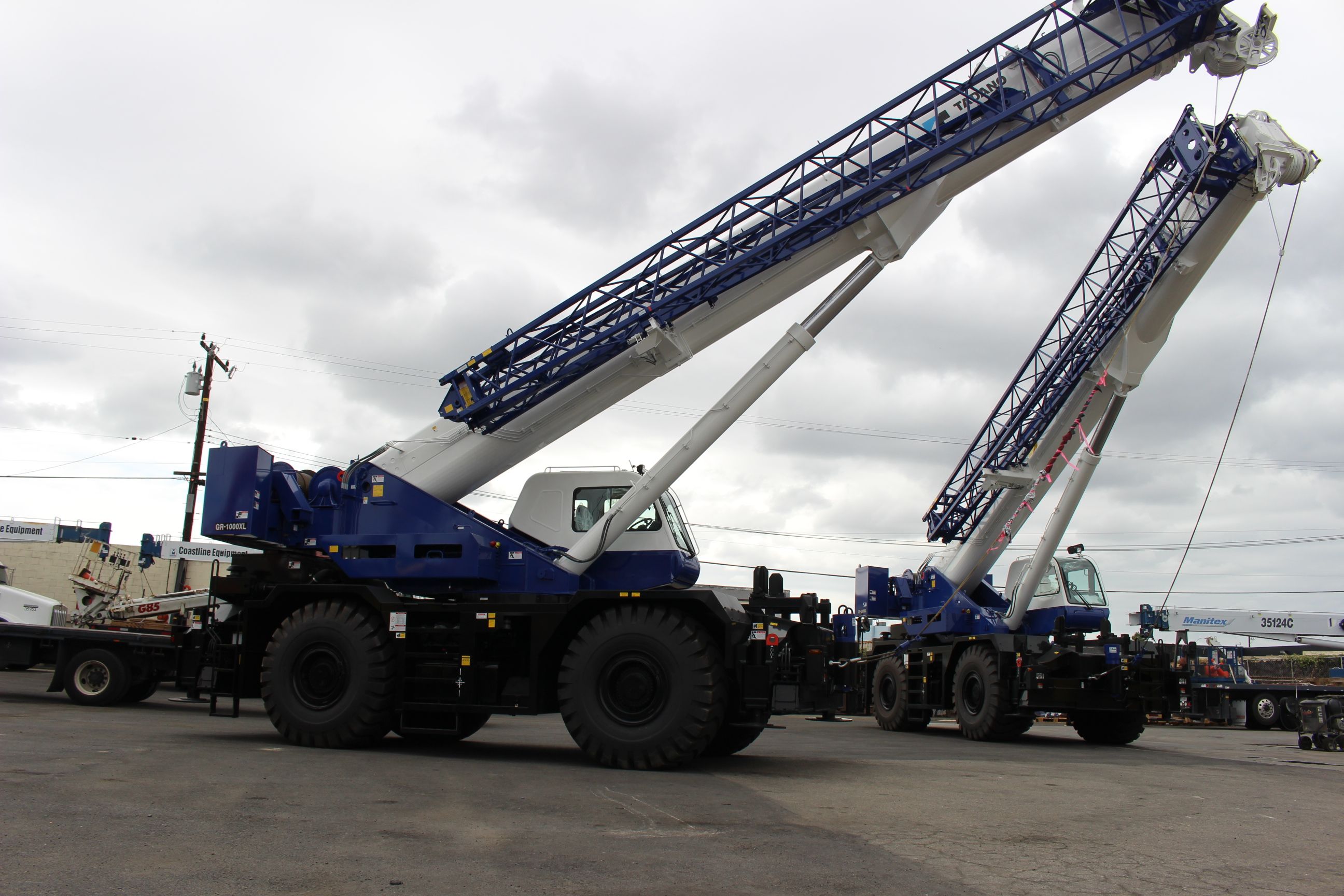 Coastline Equipment Crane Division Tadano GR1000XL Unit 44711 SW