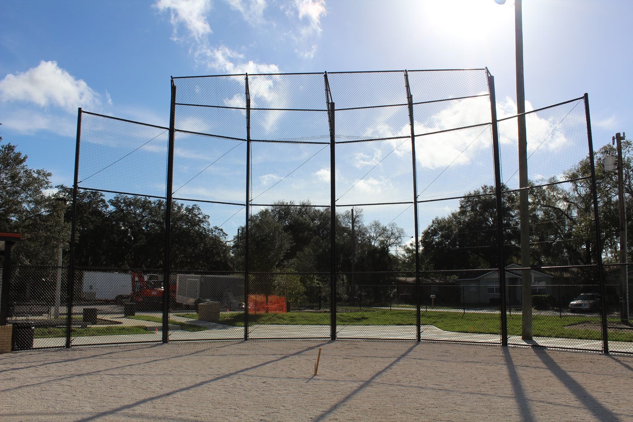 Baseball backstop
