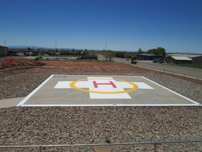 Blue Mountain Hospital Helipad