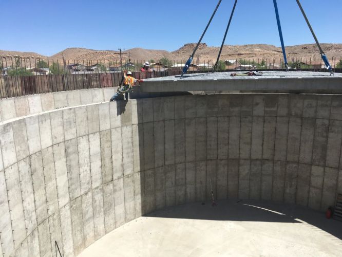 Utah Navajo Health Systems Water Tank