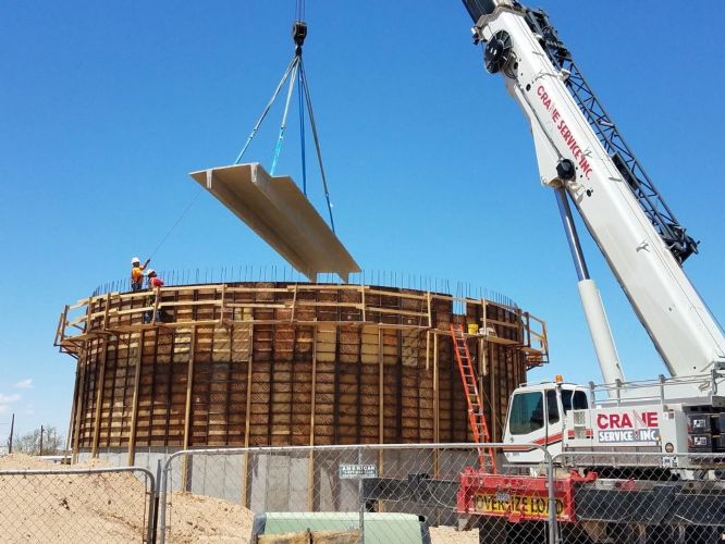 Utah Navajo Health Systems Water Tank
