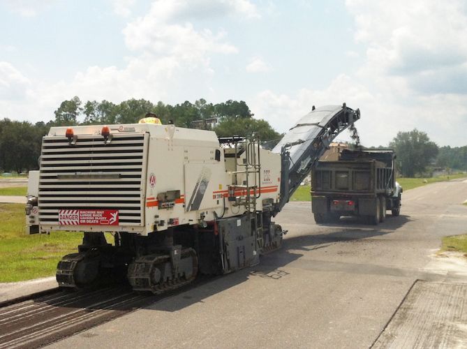 Repair Parking Lot and Road Pavements Basewide