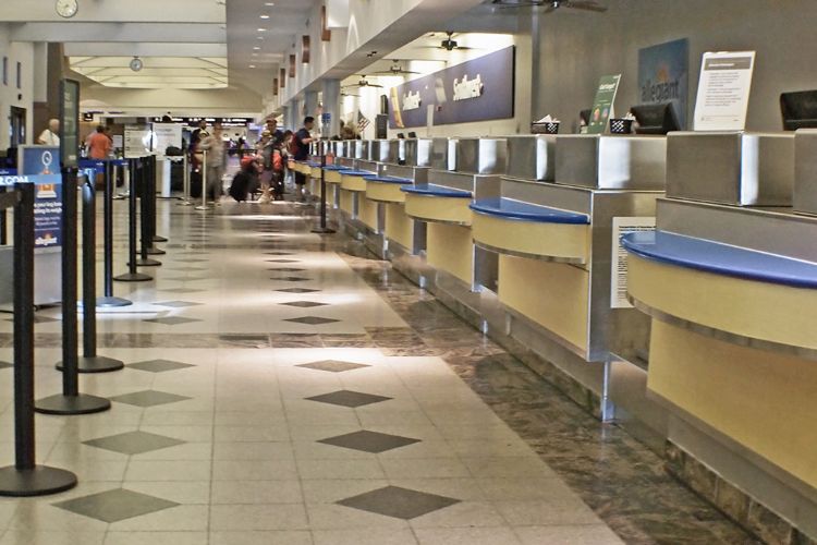 El Paso International Airport Checked Baggage Inspection System by in