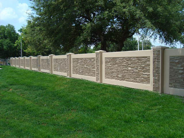 Subdivision Perimeter Screen Wall by The Turner Co. in Plano, TX | ProView