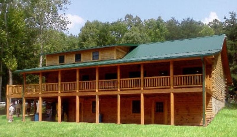 Ranch Truss Residence by Appalachian Log Structures in Ripley, WV | ProView