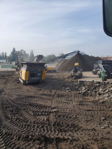 Paving Contractor Yard