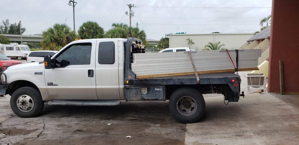 Loaded up and off to a client's home for a trellis rebuild. 