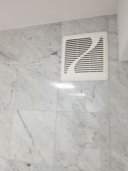 New Italian marble in this spa bath. 