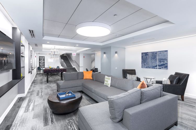 The Seneca Apartments Amenity Level Renovation