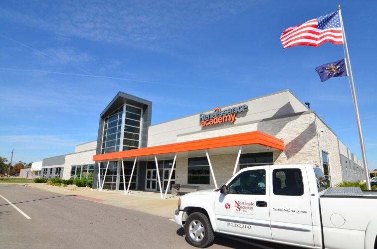 Eminence High School Gymnasium by Northside Security, Inc. in Eminence