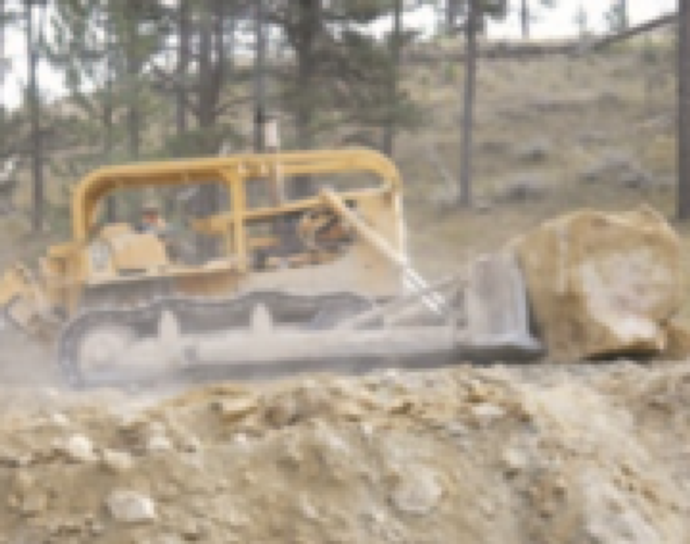 Fattig Creek Road Musselshell County 2 1/2  Mile Reconstruct Roa