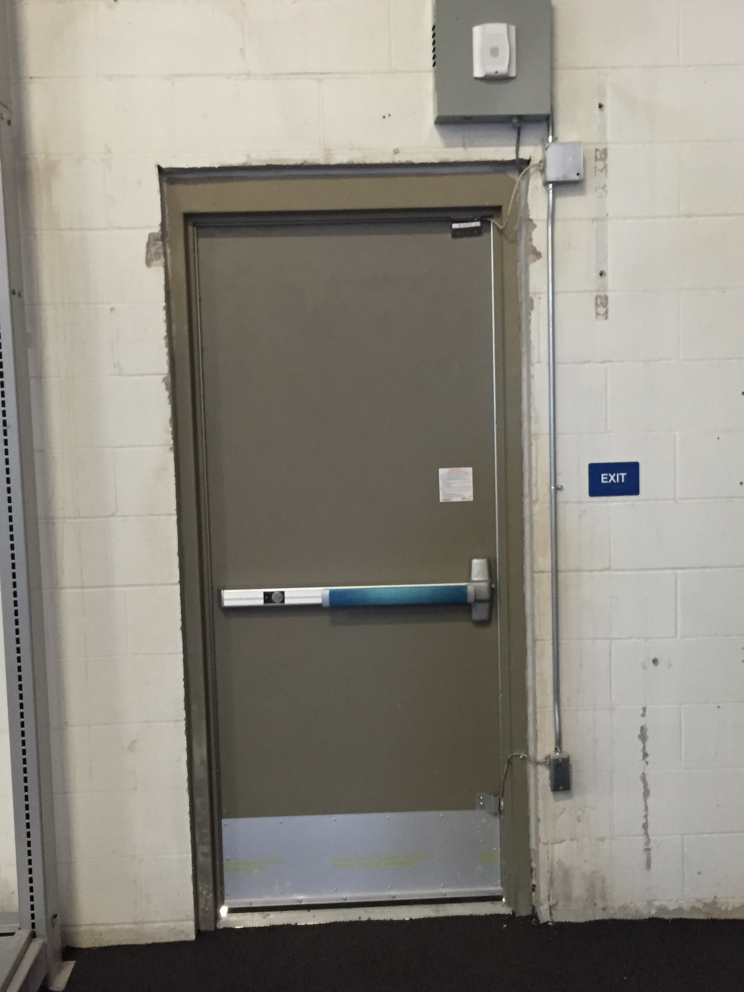14 ga Metal Door Installation