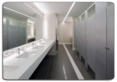News: StonePly Restroom Partitions