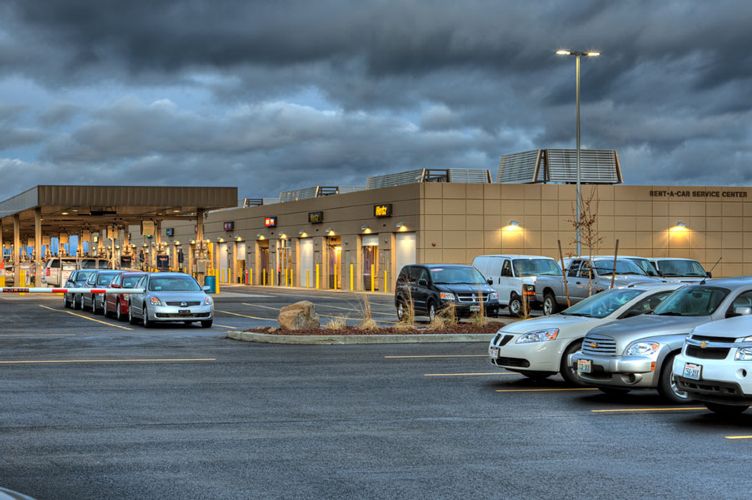 Spokane International Airport RentACar Facility by in Spokane, WA