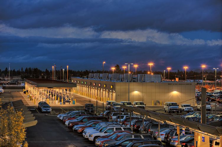 Spokane International Airport RentACar Facility by in Spokane, WA