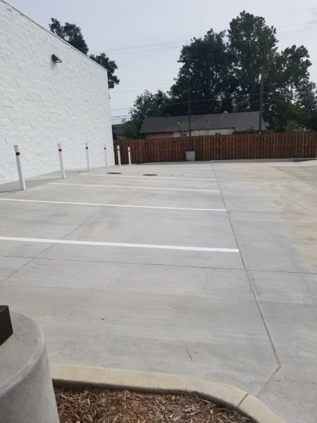 Parking Lot Striping - Roys Wash N' Dry