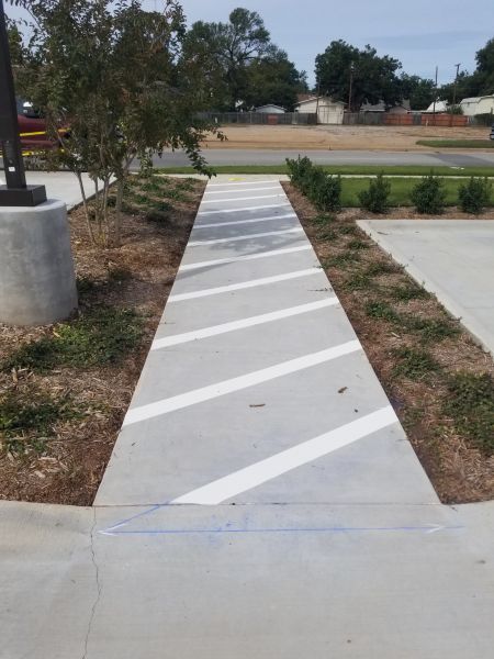 Parking Lot Striping - Roys Wash N' Dry