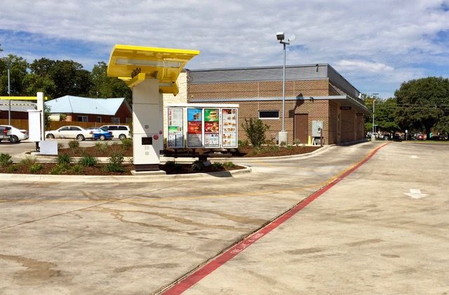 Parking Lot Striping - Before