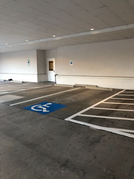 Parking Lot Striping - The Lumen Hotel