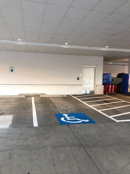 Parking Lot Striping - The Lumen Hotel