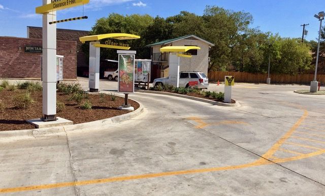 Parking Lot Striping - Before